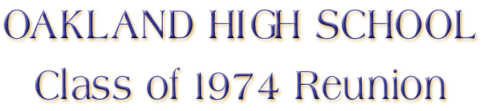 O.H.S. 1974 reunion